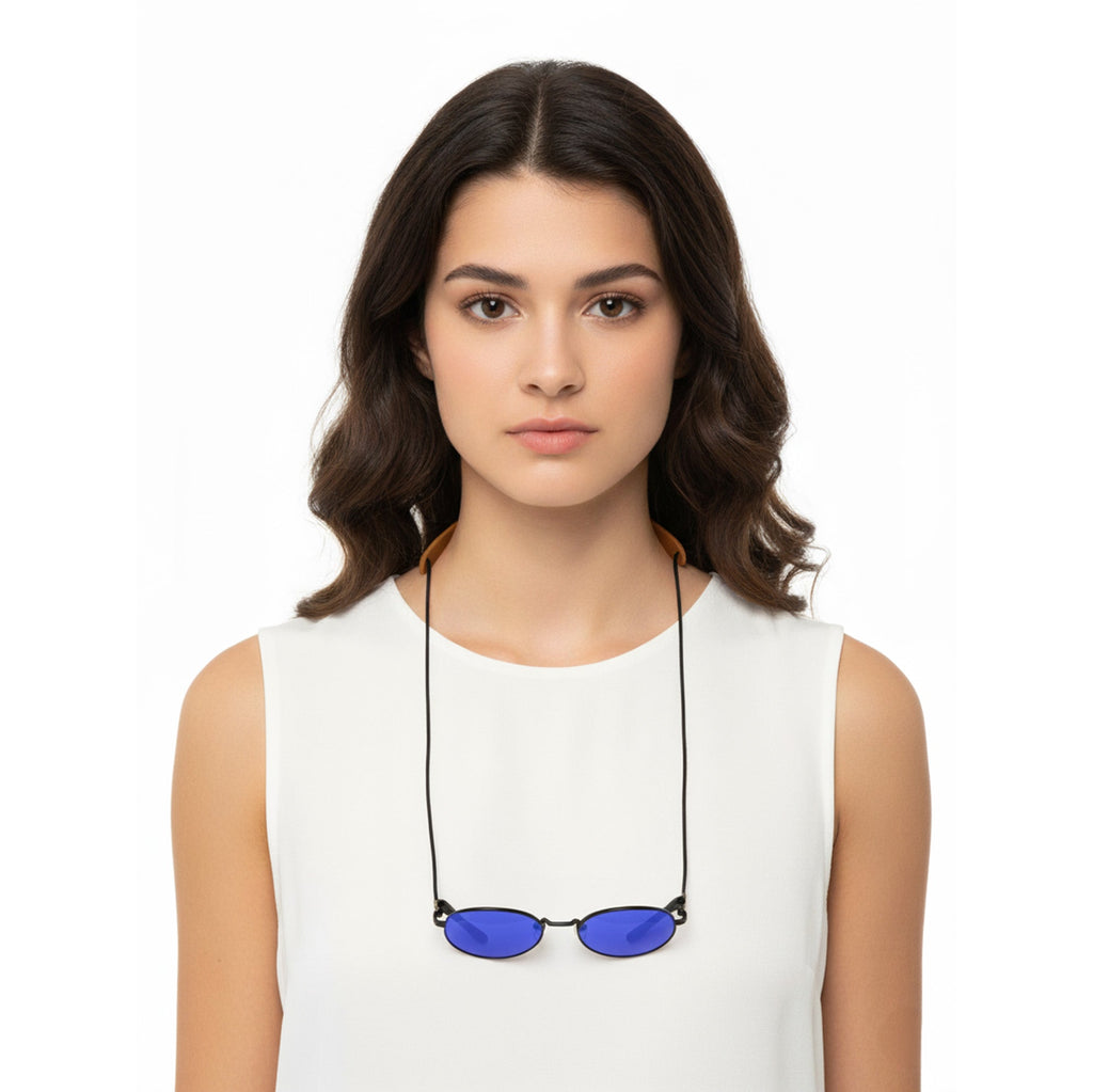 Emporio Armani Bronze Rubber Eyewear Strap
