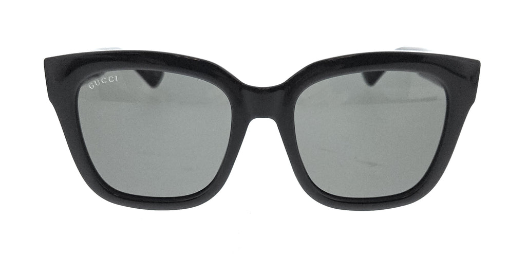 Gucci GG1338S-001 Black Smoke Square Sunglasses