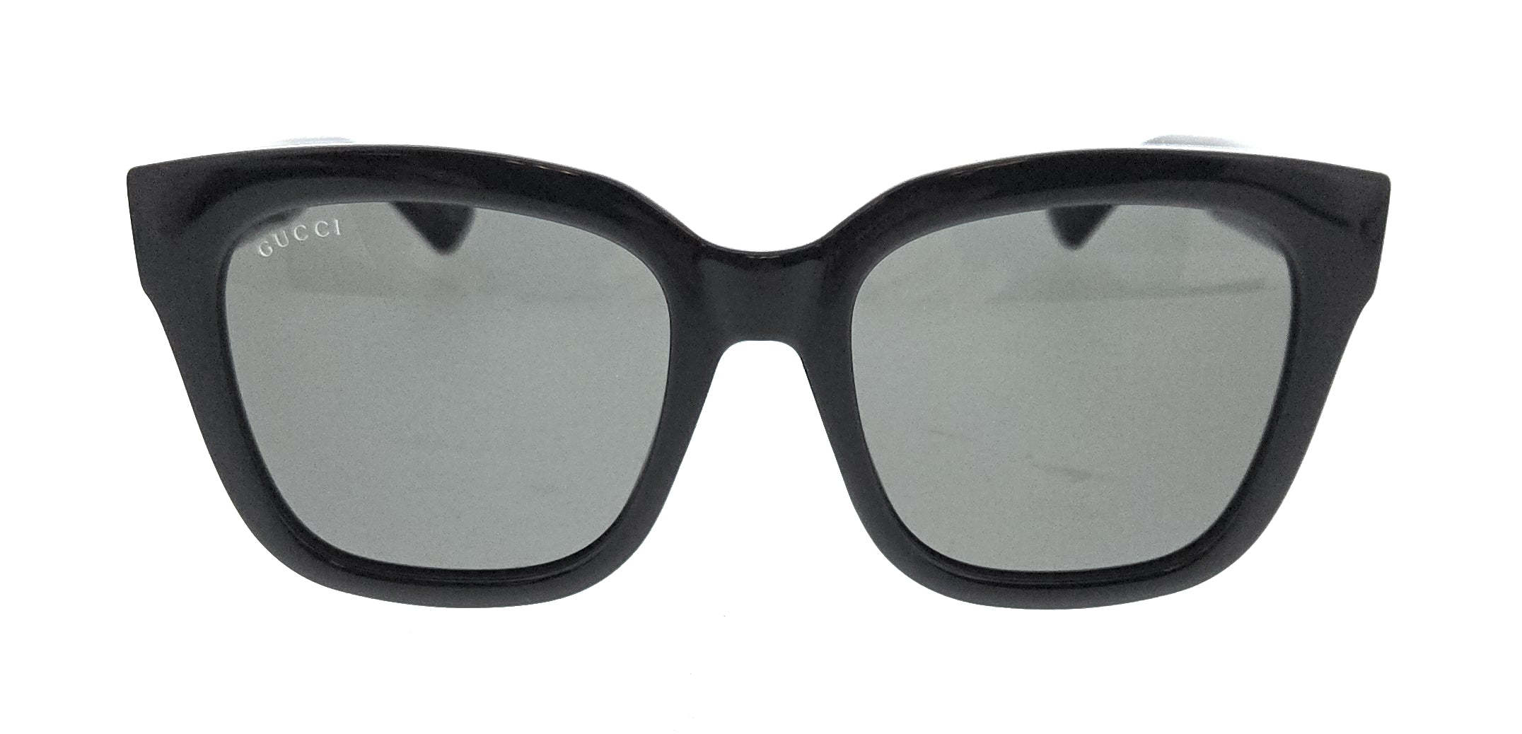 Gucci GG1338S-001 Black Smoke Square Sunglasses