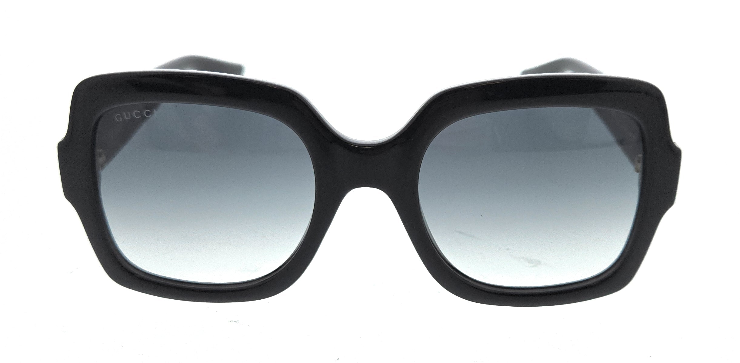 Gucci GG1337S-001 Black Grey Square Sunglasses