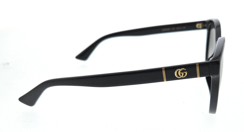 Gucci GG0636SK-001 Black Grey Round Sunglasses