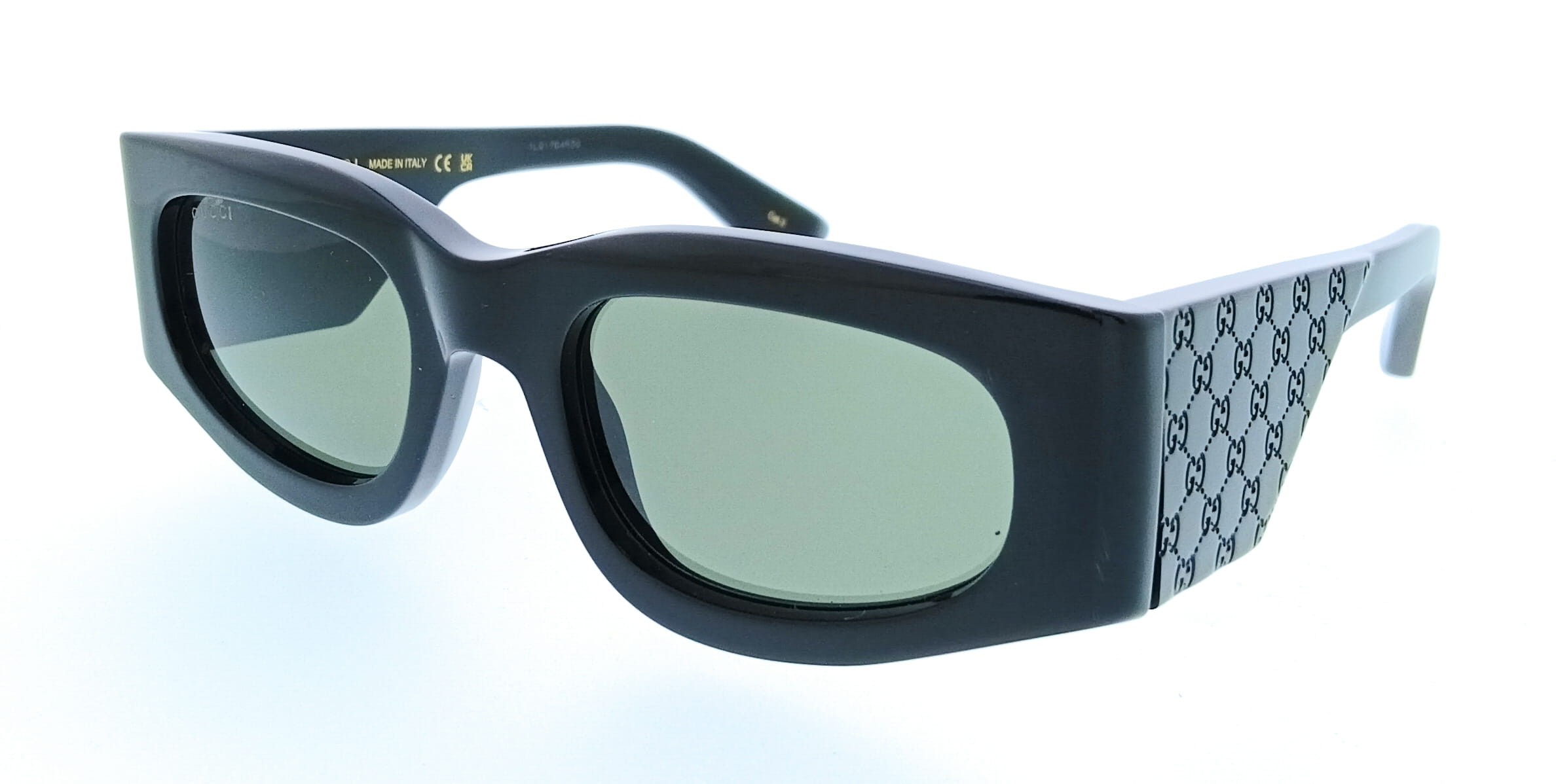 Gucci GG1664S-005 Black Square Oversized Womens Sunglasses