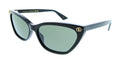 Gucci GG1815S-001 Black Cat Eye Slim Womens Sunglasses