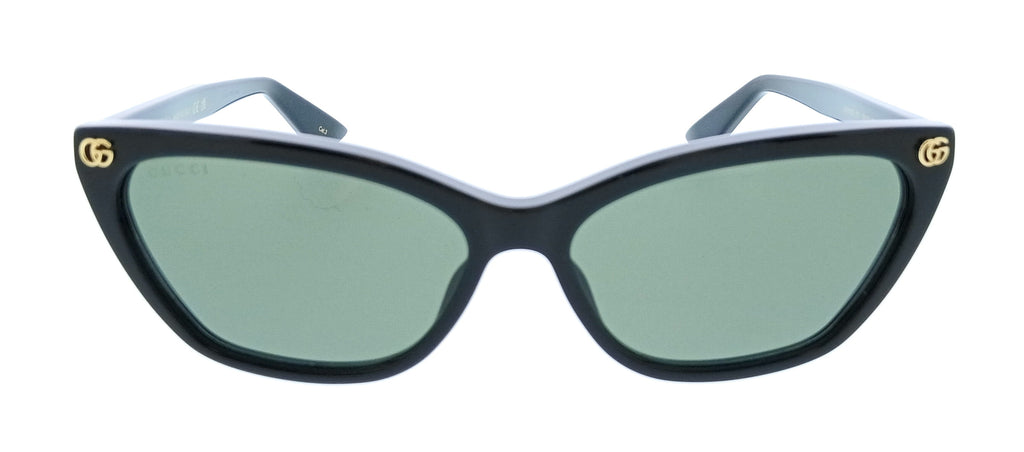Gucci GG1815S-001 Black Cat Eye Slim Womens Sunglasses