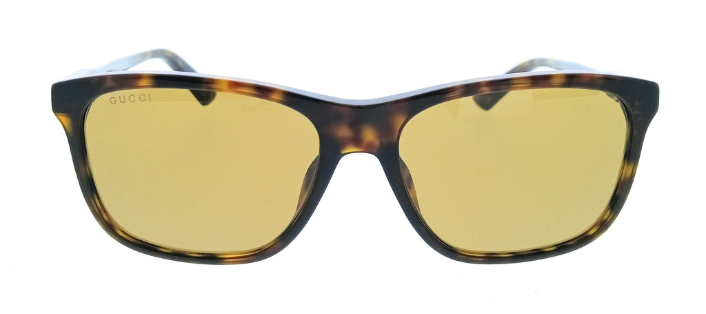 Gucci GG1819S-002 Tortoise Square Modern Mens Sunglasses