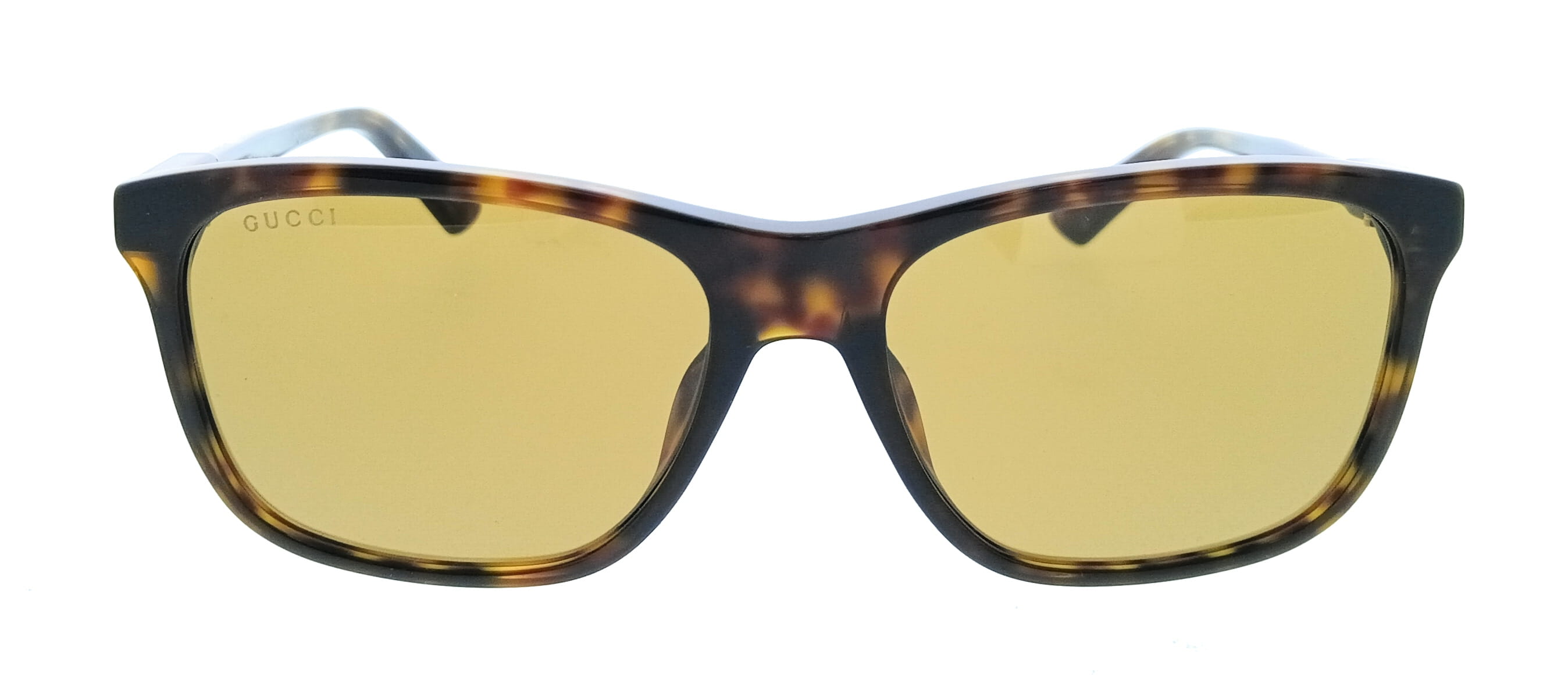 Gucci GG1819S-002 Tortoise Square Modern Mens Sunglasses