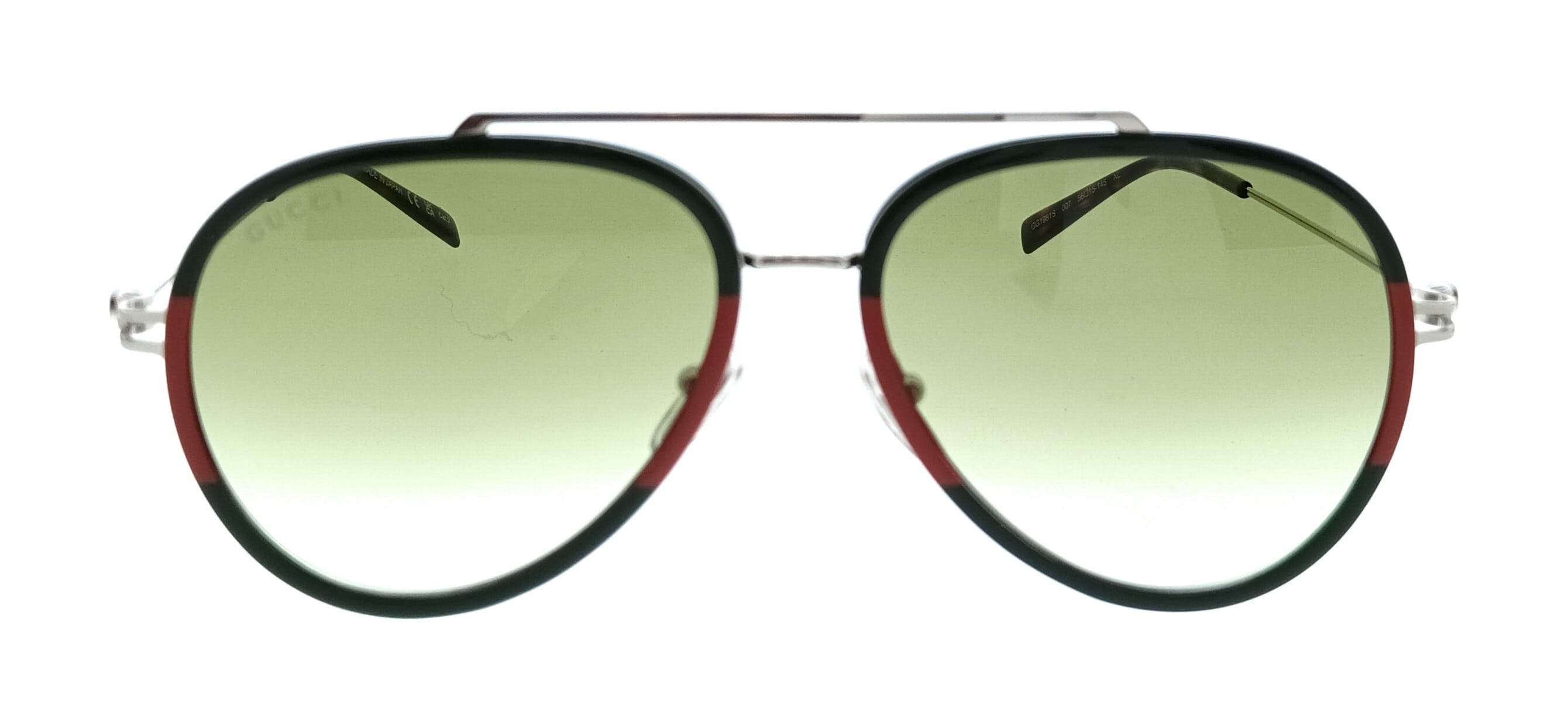 Gucci GG1981S-007 Green Aviator Men’s Sunglasses