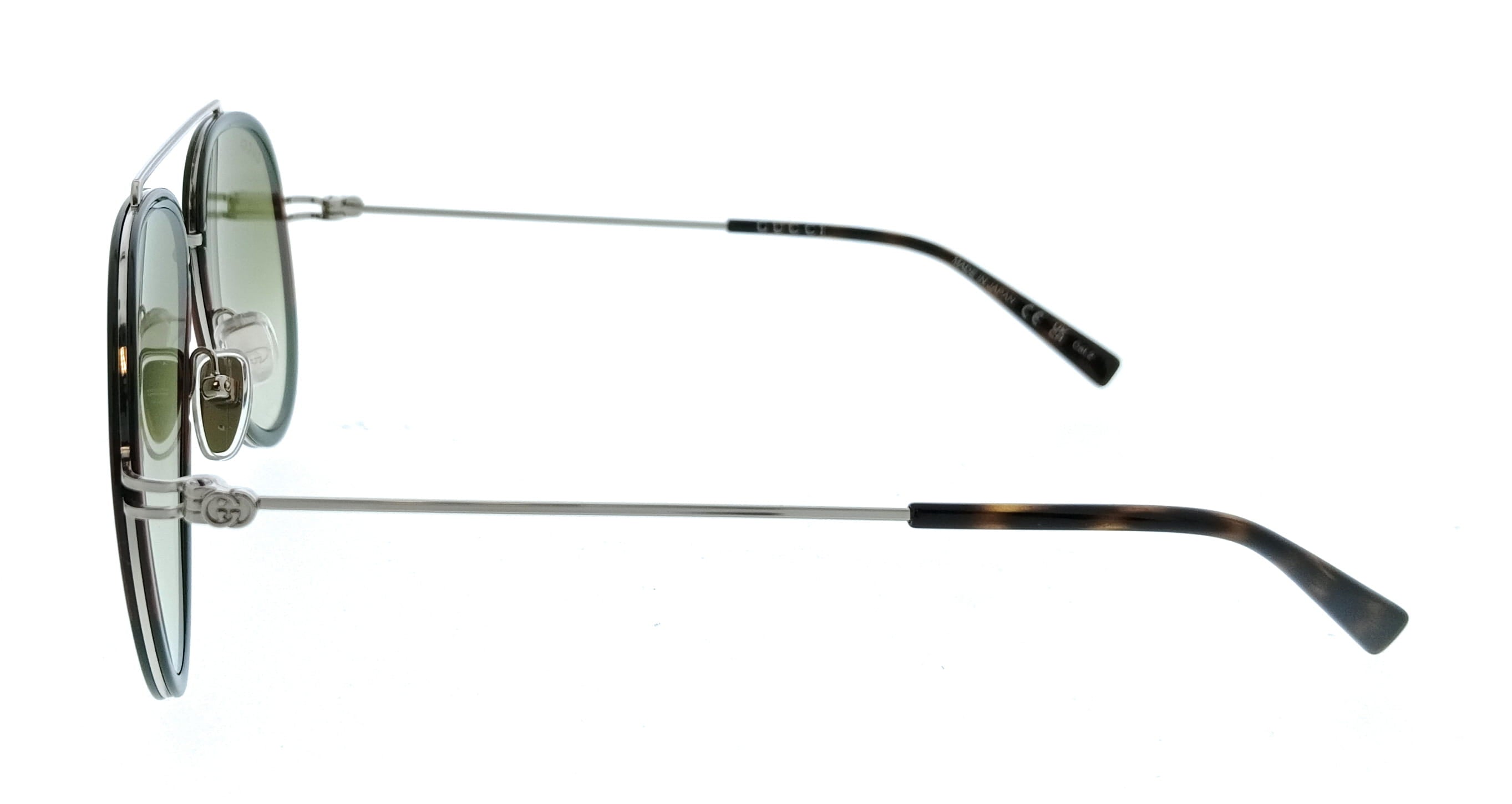Gucci GG1981S-007 Green Aviator Men’s Sunglasses