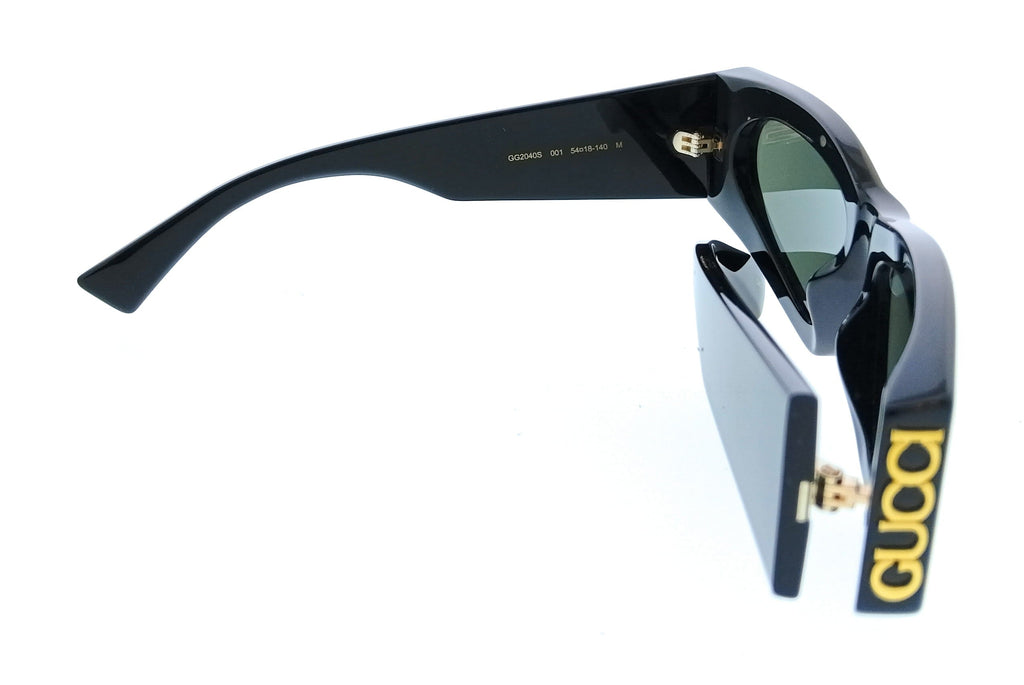 Gucci GG2040S-001 Black Oval Women’s Sunglasses