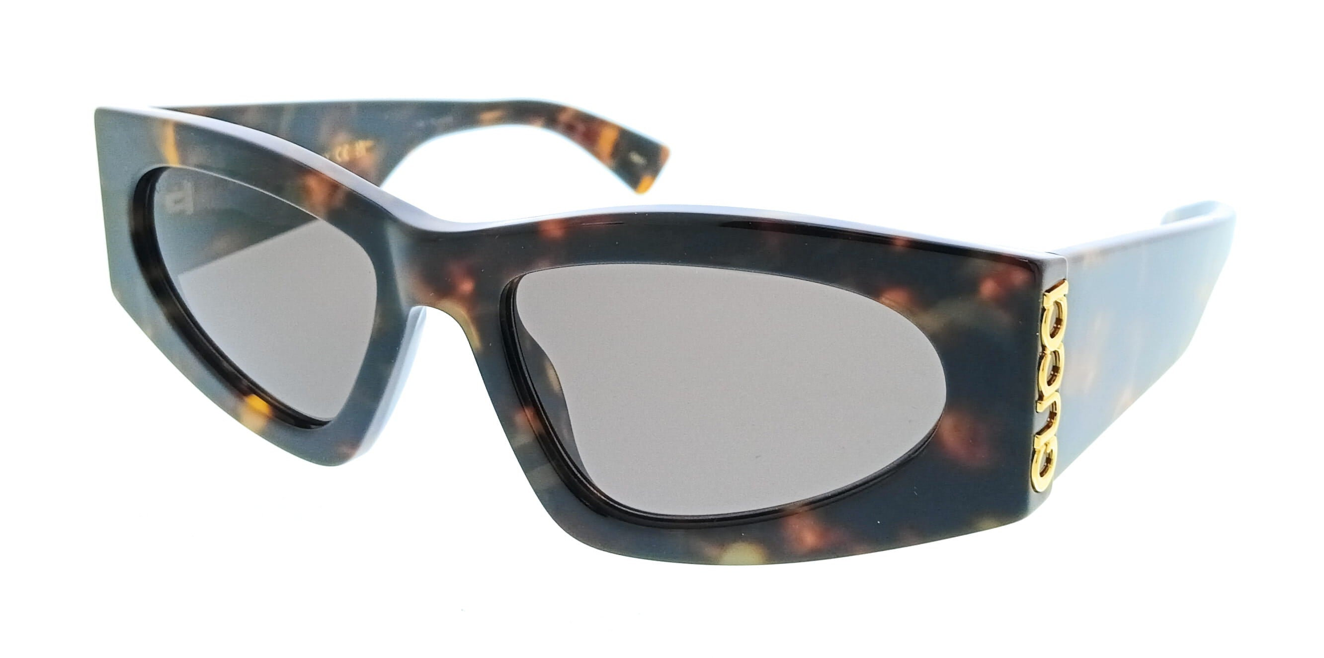 Gucci GG2040S-003 Black Havana Oval Women’s Sunglasses