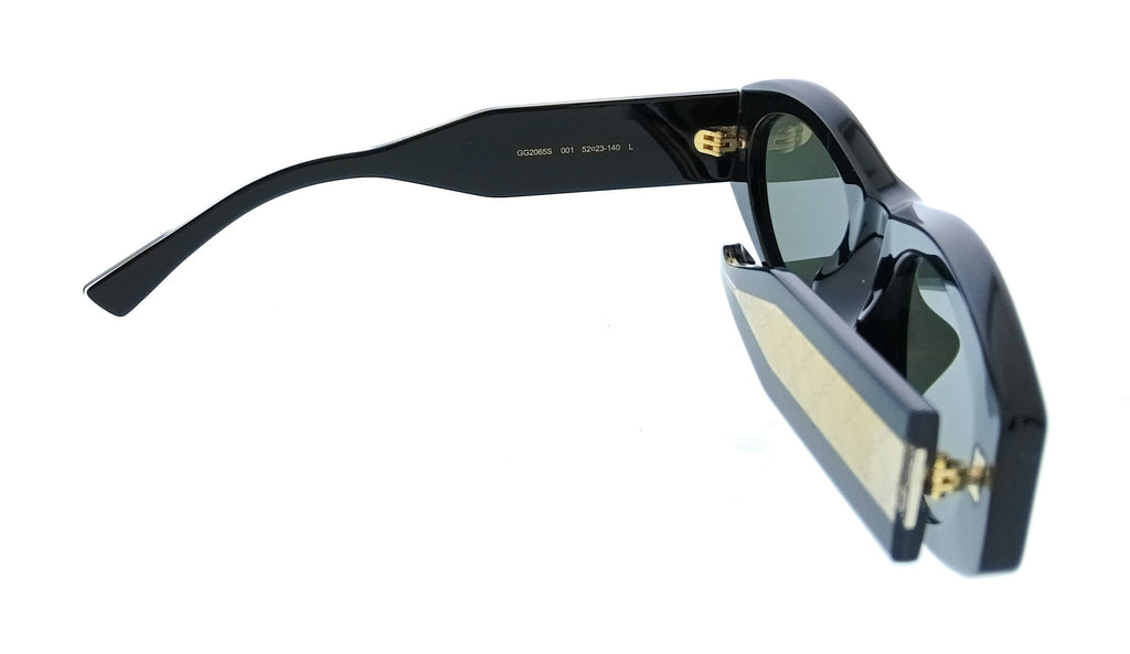 Gucci GG2065S-001 Black Oval Women’s Sunglasses