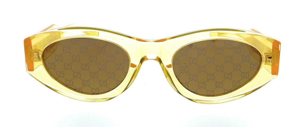 Gucci GG2065S-004 Yellow Oval Women’s Sunglasses