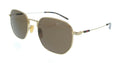 Gucci GG2095S-004 Gold Geometric Men’s Sunglasses