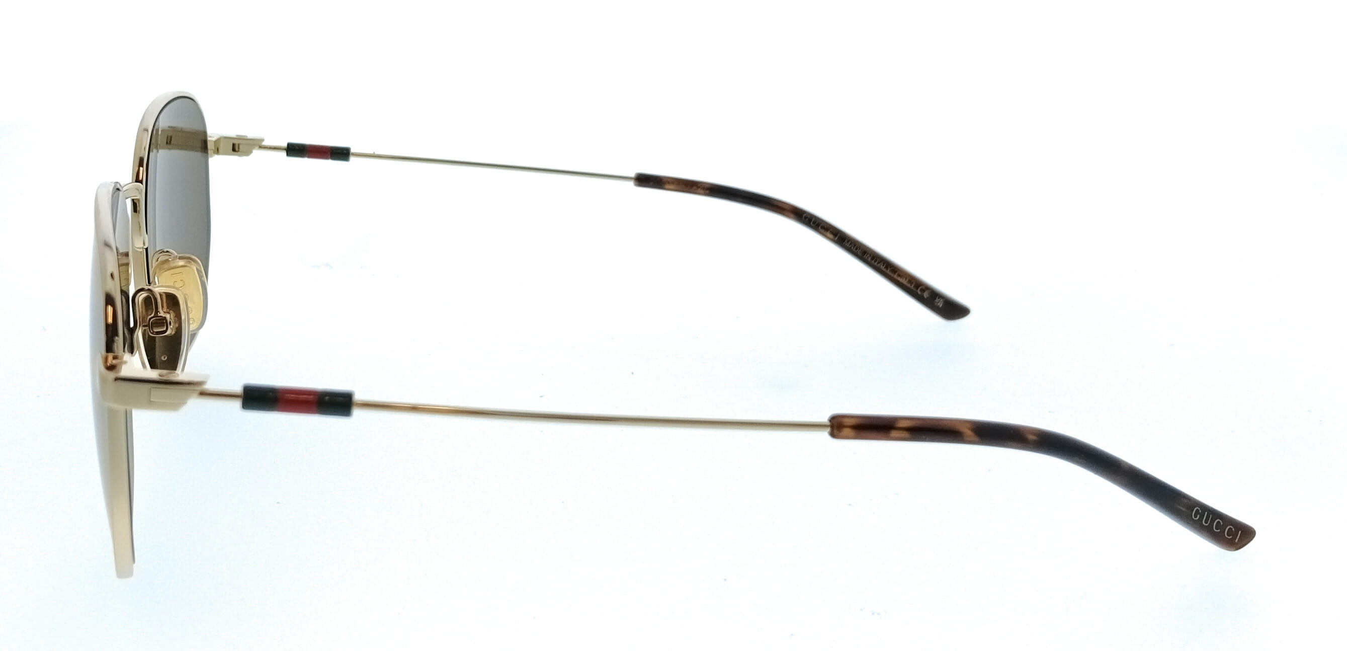 Gucci GG2095S-004 Gold Geometric Men’s Sunglasses