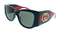 Gucci GG2106S-001 Black Oversized Square Women’s Sunglasses