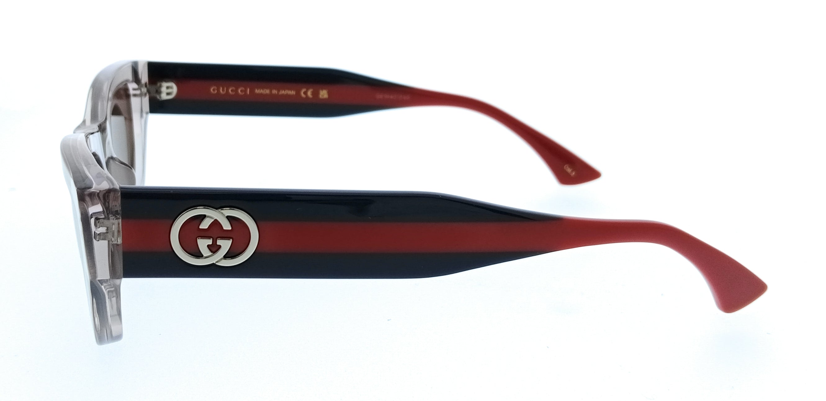 Gucci GG2116S-005 Grey Rectangle Women’s Sunglasses