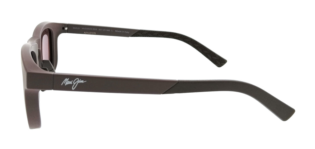 Maui Jim MJ0342S-003 Aliali Brown Square Mens Sunglasses