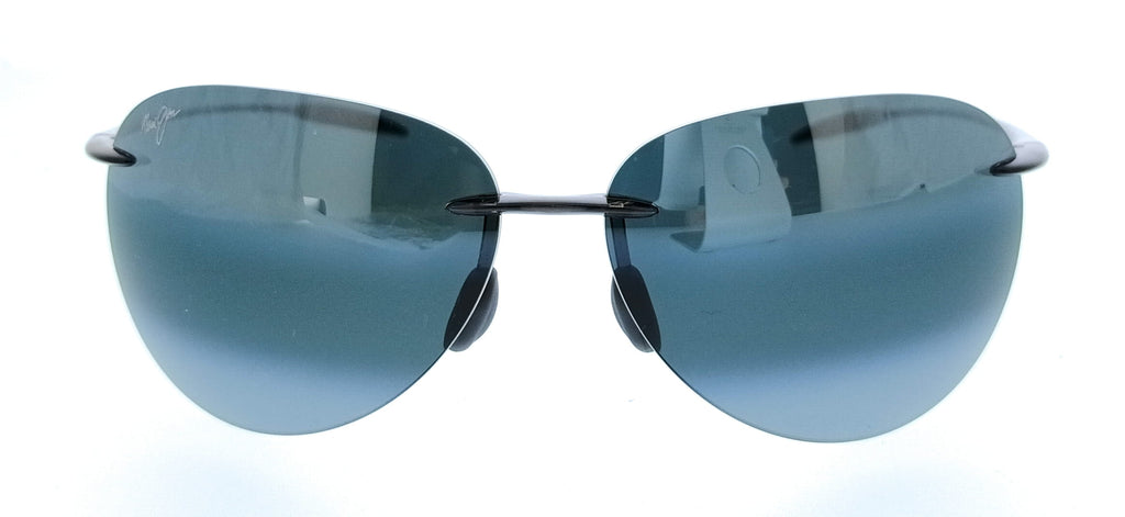 Maui Jim MJ0421S-005 Sugar Beach Gray Aviator Mens Sunglasses