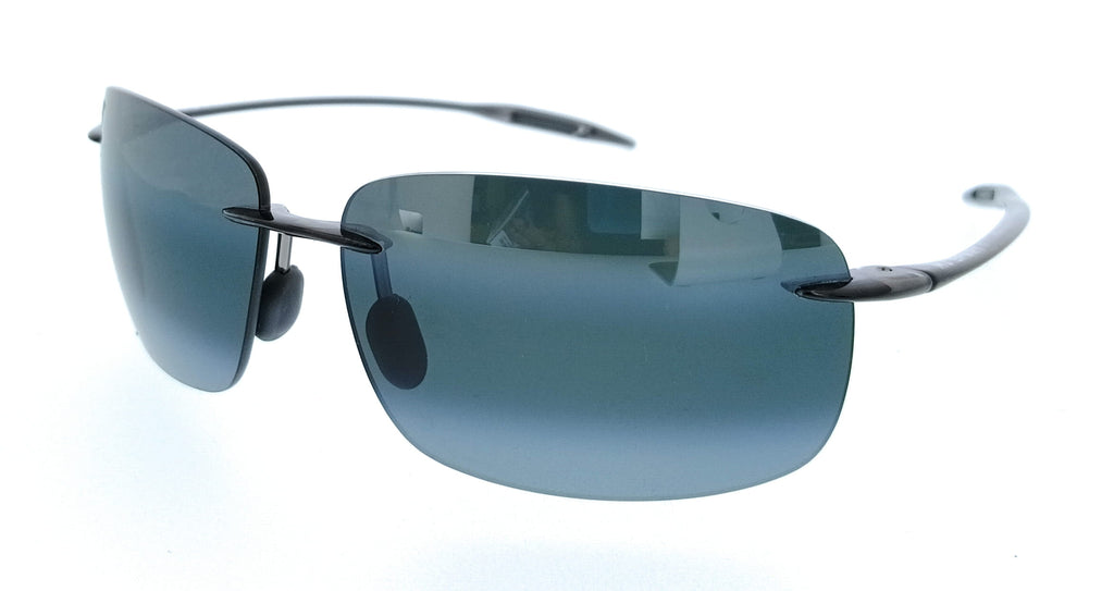 Maui Jim MJ0422S-036 Breakwall Gray Rectangular Mens Sunglasses