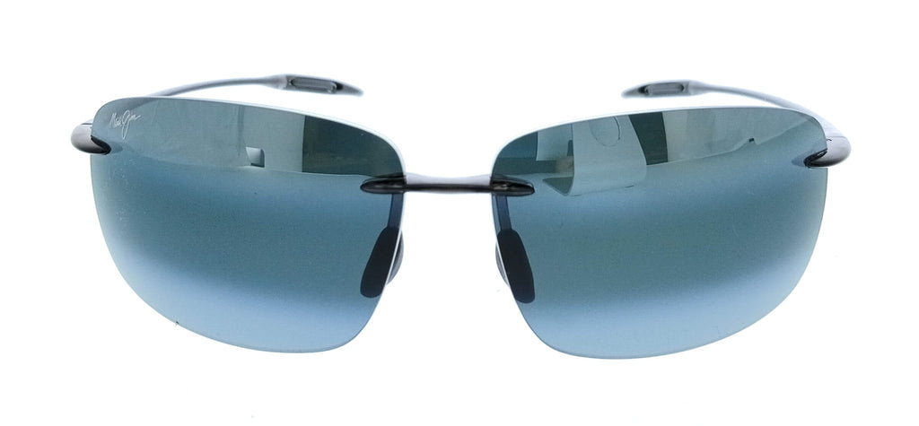 Maui Jim MJ0422S-036 Breakwall Gray Rectangular Mens Sunglasses