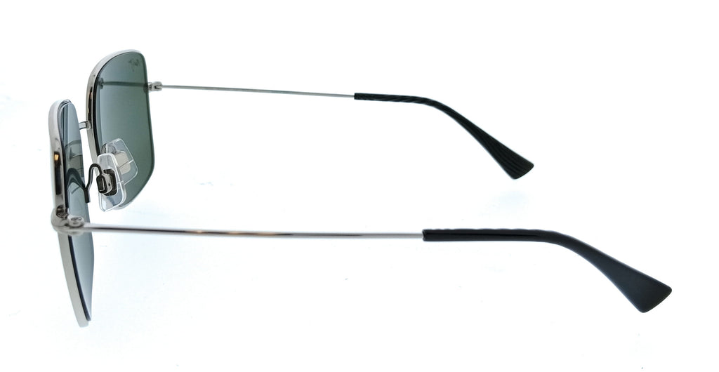 Maui Jim MJ0590S-001 Lipine Silver Square Mens Sunglasses