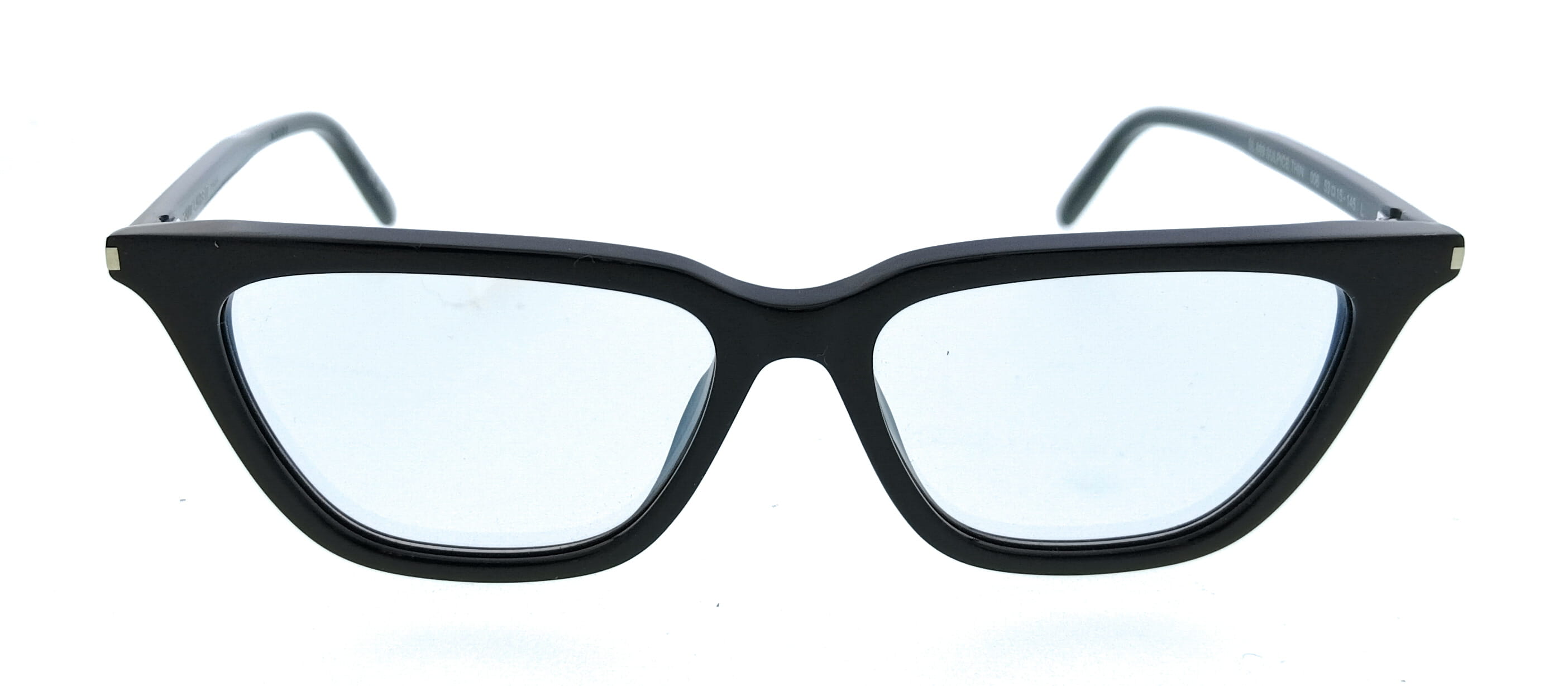 Saint Laurent SL 889 SULPICE THIN-006 Transparent Cat Eye Womens Sunglasses