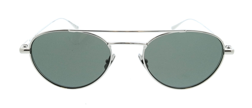 Saint Laurent SL 97-002 Silver Aviator Womens Sunglasses