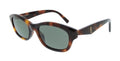 Saint Laurent SL M172-003 Havana Rectangle Womens Sunglasses