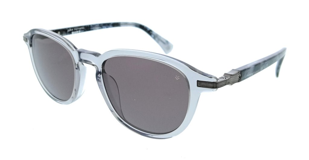 John Varvatos JV559 0GRY Mens Grey Rectangle Sunglasses