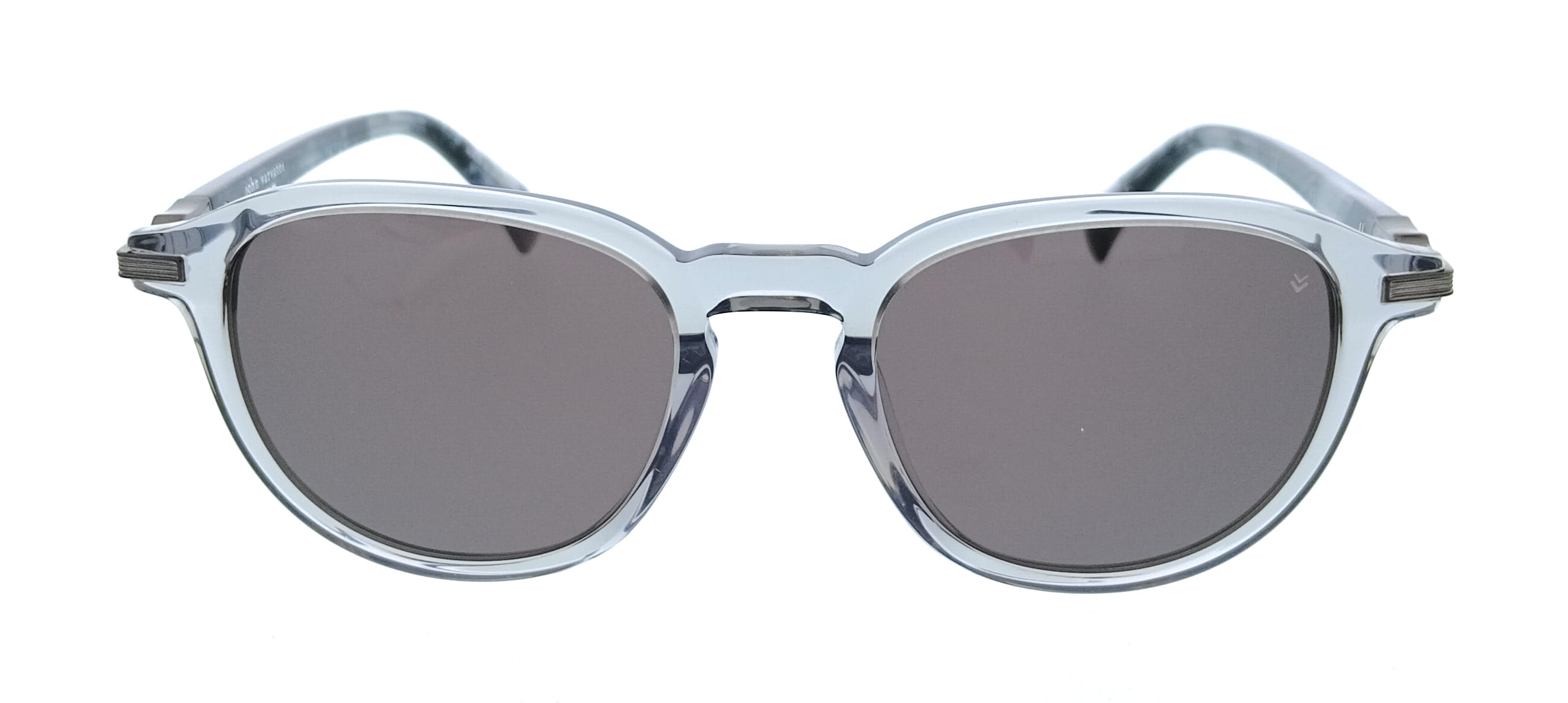 John Varvatos JV559 0GRY Mens Grey Rectangle Sunglasses