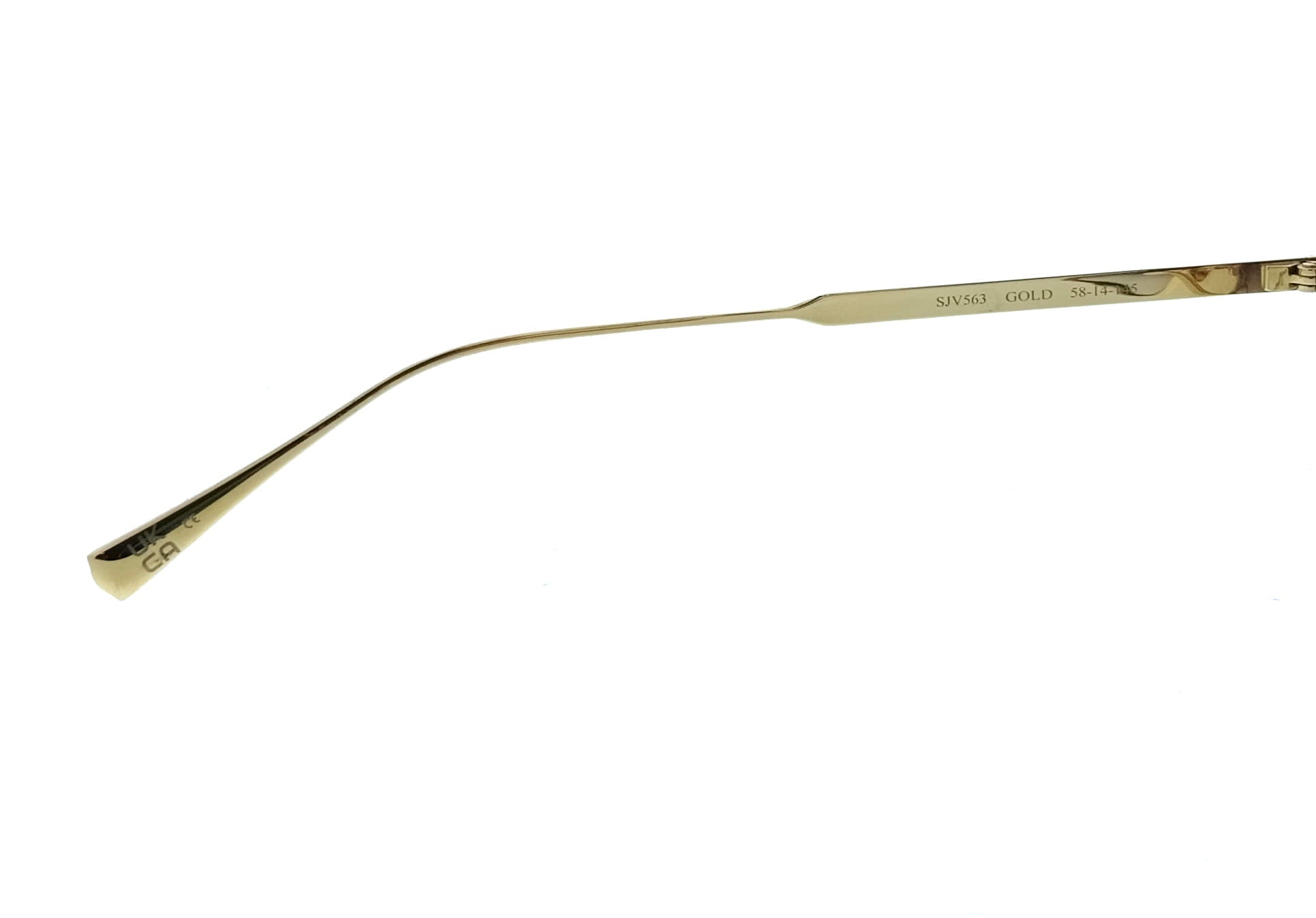 John Varvatos JV563 0GOL Mens Gold Navigator Sunglasses