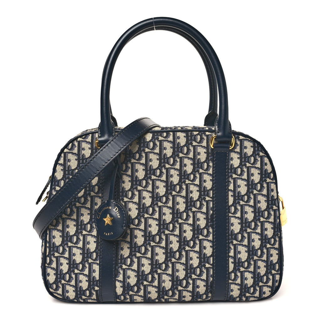 Oblique Large D-Vibe Bowling Bag Navy