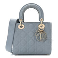 Lambskin Cannage Small My ABCDior Lady Dior Cloud Blue