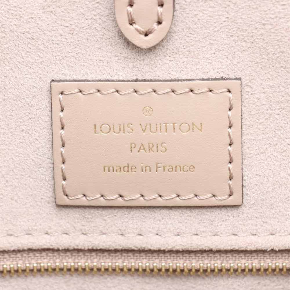 Louis Vuitton Bicolor Monogram Giant On the Go MM Dove x Cream