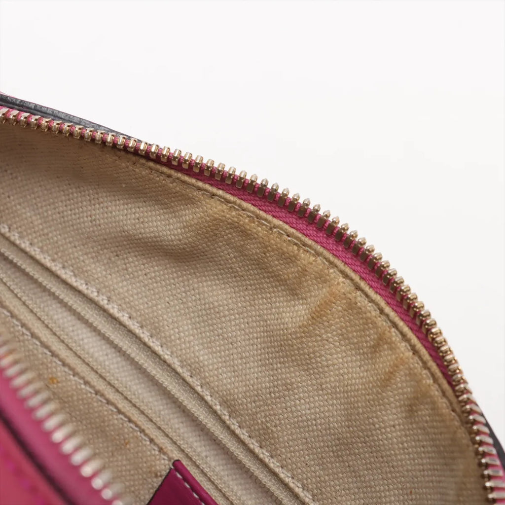 Gucci GG Supreme Patent Leather Handbag Multicolor