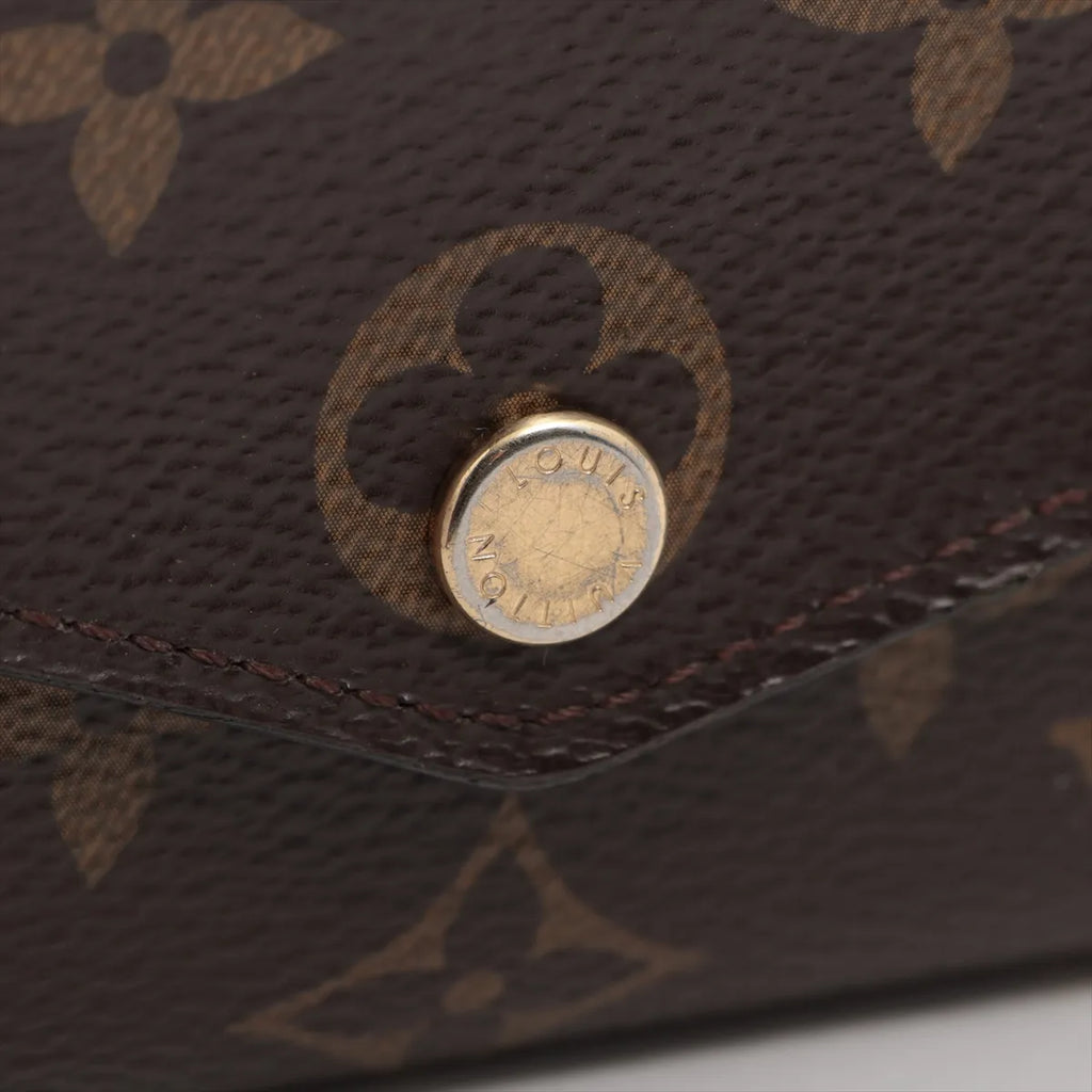 Louis Vuitton Monogram Sarah Long Wallet