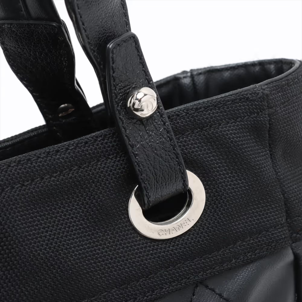 Chanel Matelasse Paris Biarritz PM Black