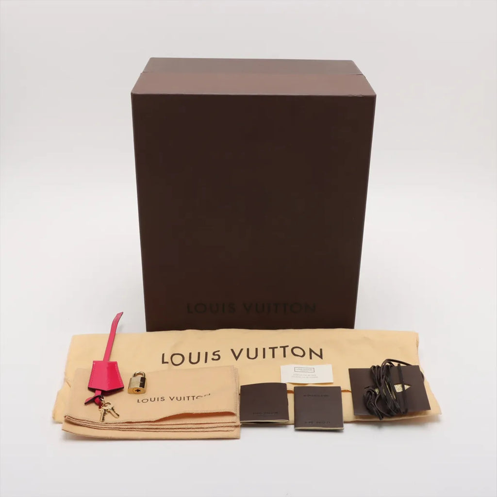 Louis Vuitton Monogram Vernis Alma PM Pink