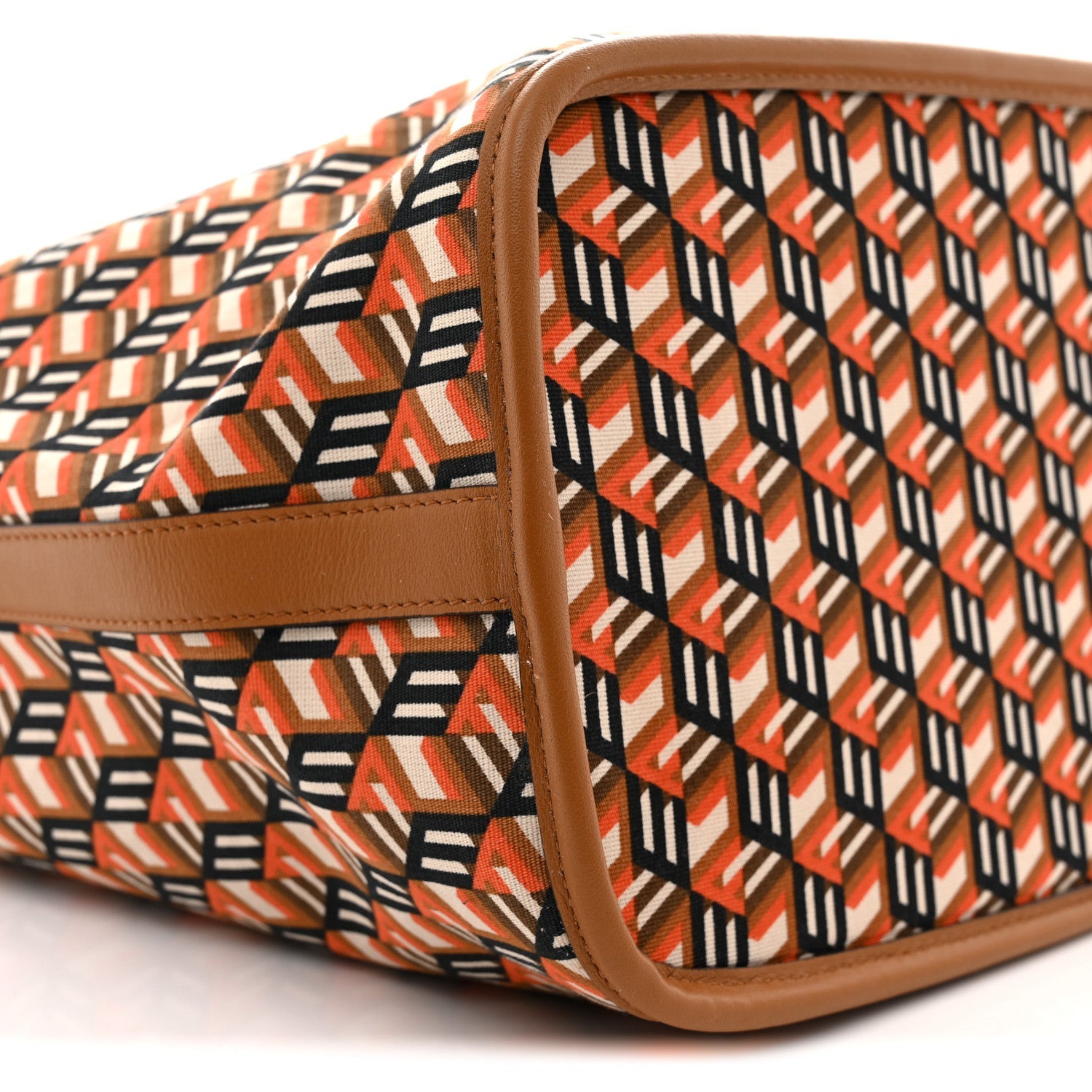 Visetos Medium Liz Reversible Shopper Tote Cognac