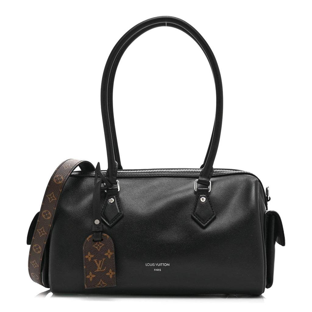 Lambskin Speedy Cargo Vibe 30 Vanille Black