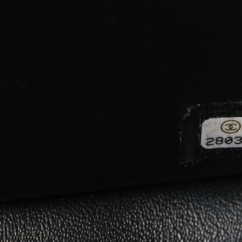 Metallic Calfskin Crocodile Embossed Cocodile Rectangular Mini Flap Gold