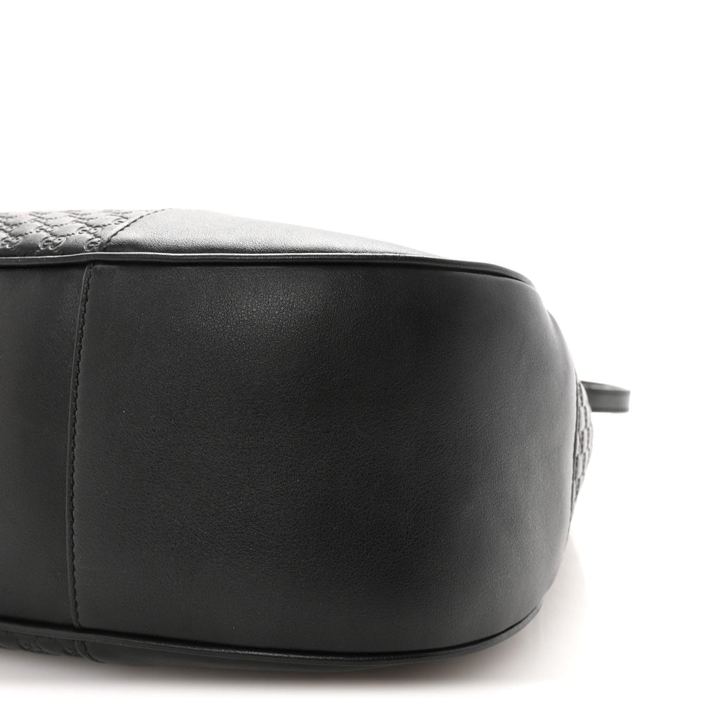 Soft Microguccissima Margaux Hobo Black