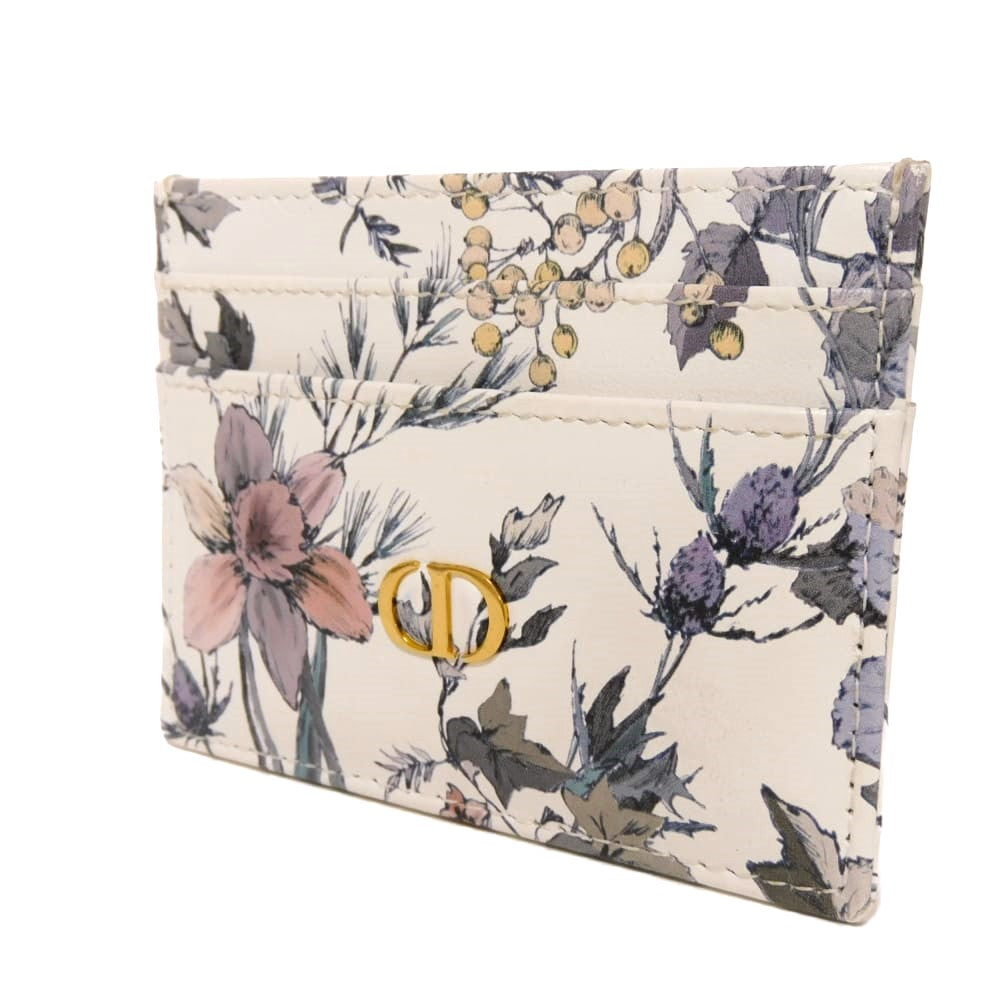 Dior Caro Freesia Lambskin Card Holder