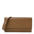 Smooth Calfskin Belt Flap Bag Incense