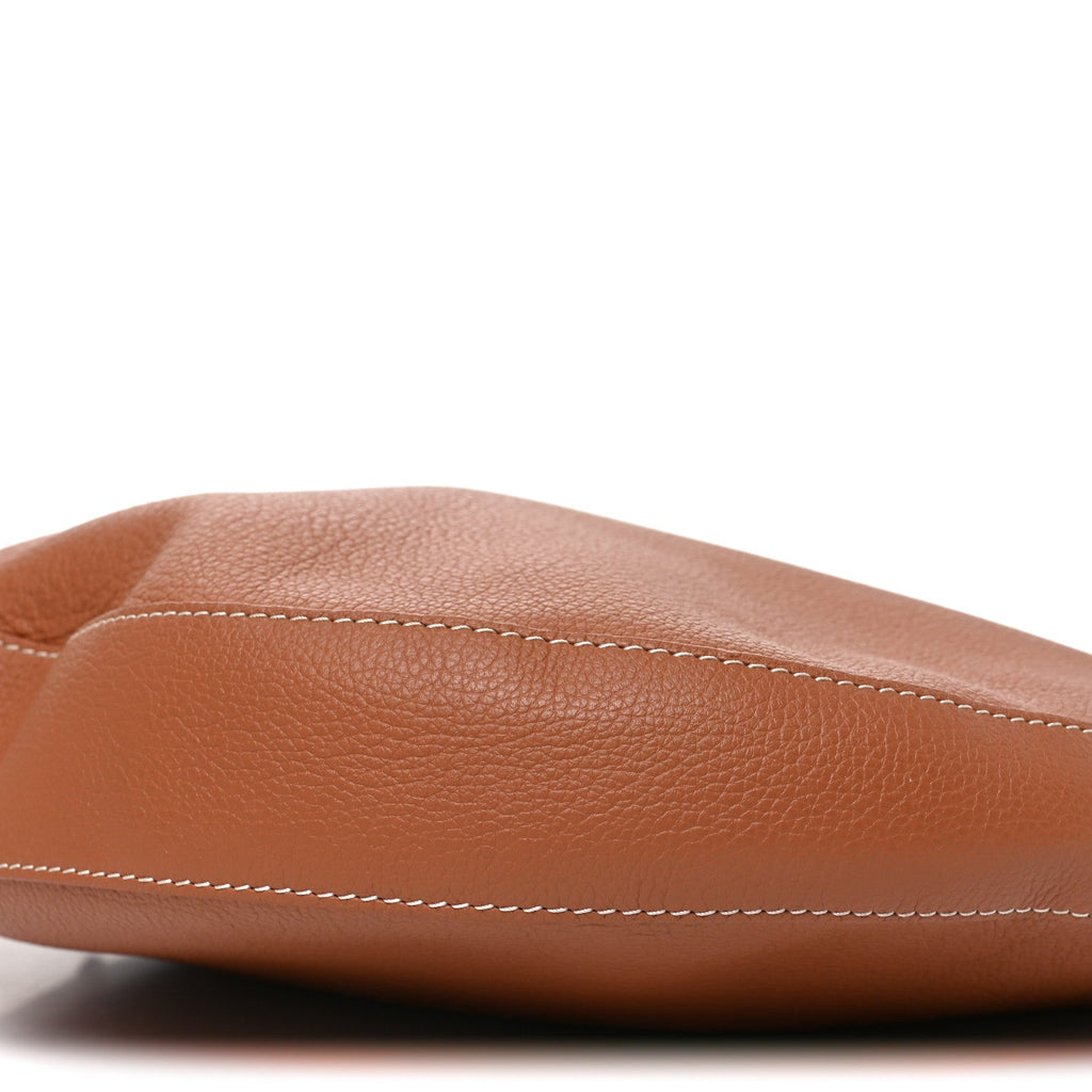 Calfskin Low Key Cookie MM Cognac