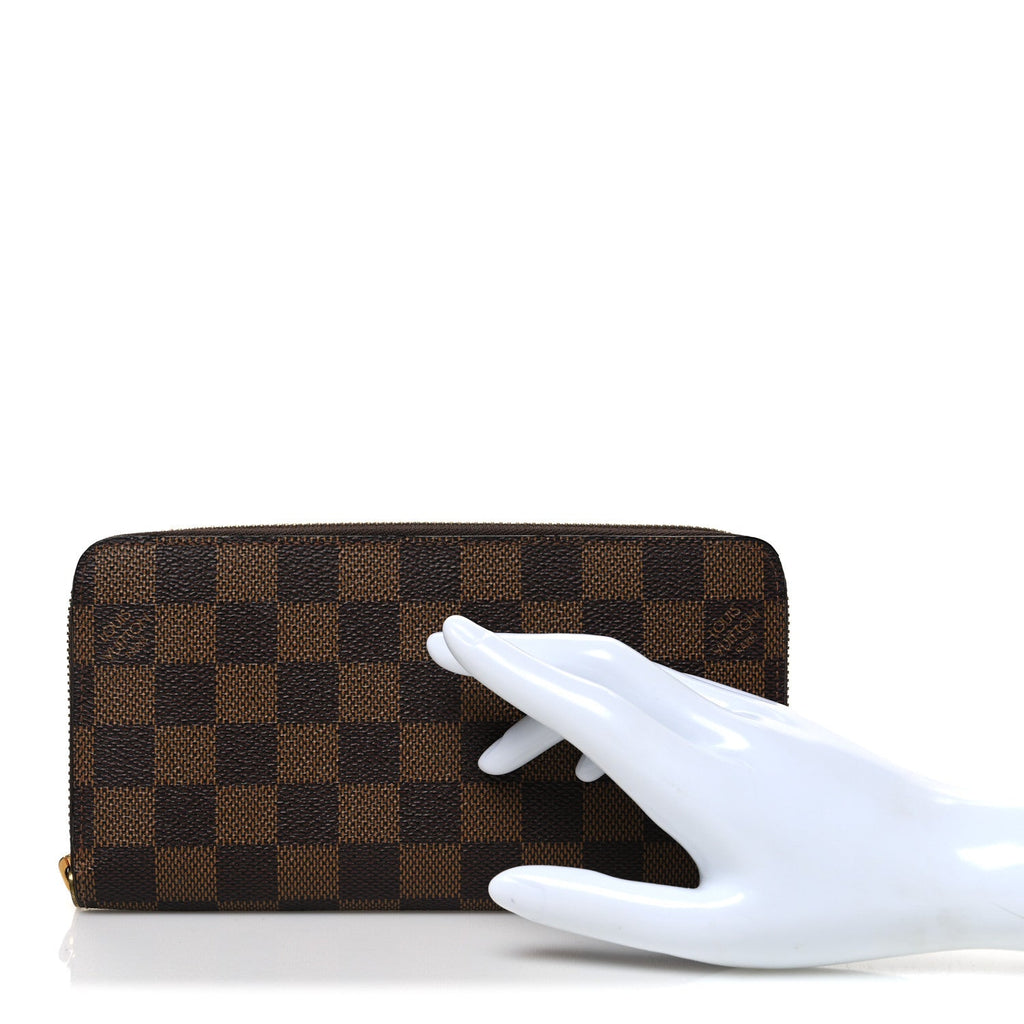 Damier Ebene Zippy Wallet