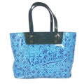 Louis Vuitton Blossom Tote Patent Leather Blue Patent_Leather Handbag (Authentic  )