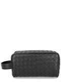 Bottega Veneta Men Clutch Bag With Woven Pattern