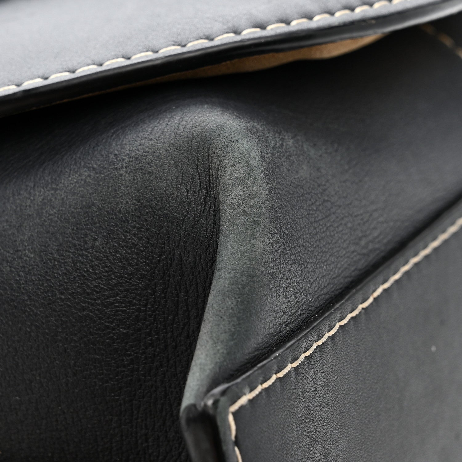 Calfskin Small Gate Tote Midnight Blue