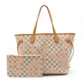 Louis Vuitton Neverfull Damier Azur Tote Bag